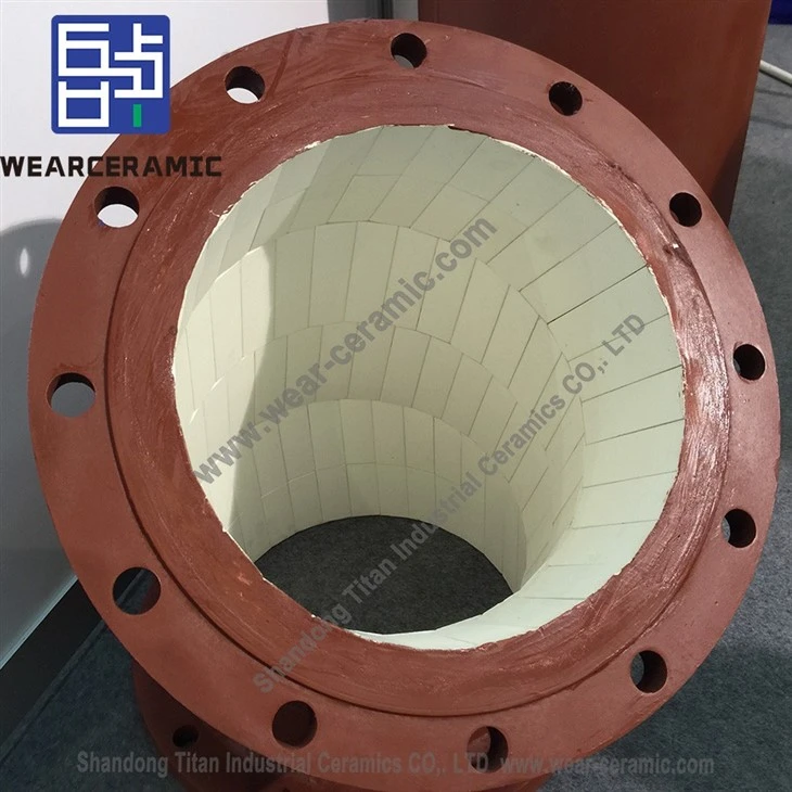 Abrasion-Resistant Alumina Ceramic Lined Pipe