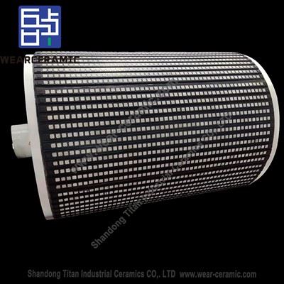 Rubber-backed & Alumina Ceramic Composite Conveyor Hauv ob sab phlu